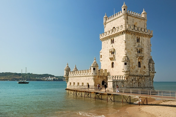 Belem Tower is a fortified tower located in the civil parish of Santa Maria de Belem in Lisbon, Portugal